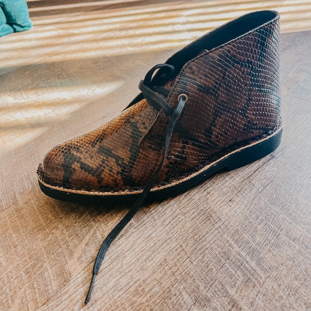 Clarks Desert Boot 2 - Dark Tan Snake